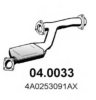 AUDI 4A0253091AX Catalytic Converter